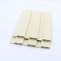 Panneau de revêtement de panneau de grand mur de PVC Wpc pour la décoration intérieure