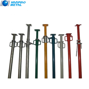 Có thể điều chỉnh thép đạo cụ tay áo hạt Telescopic kim loại strut etais metallique cho xây dựng - Product Image 2
