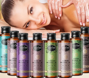 Olio Essenziale Multiuso OEM SADOER Rilassante Lenitivo Allevia Tensione Organico alla Rosa per Viso Capelli Corpo Unghie Cura e Massaggio - Product Image 1