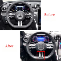 Couvre-volant ABS pour Mercedes-Benz Classe C, Classe E, Classe CLS, Classe S, W206, W213, C257, W223, AMG, pièce de modification