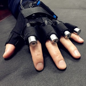 Guanti LED Laser 2 in 1 per Rave, Accessori Professionali per Spettacoli, Colore della <span class=keywords><strong>Luce</strong></span> Personalizzabile Verde Rosso Viola, <span class=keywords><strong>Raggio</strong></span> ad Alta Potenza - Product Image 2