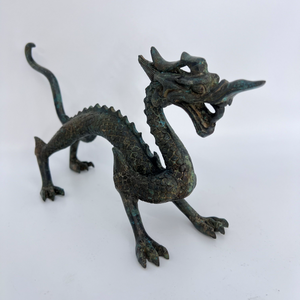 Chijin Zoulong (Red-<strong>Gold</strong> Running Dragon) Artifacts Exquisite Bronze Metal Crafts Tang <strong>Dynasty</strong> Demonstrating Superb Metalworking - Product Image 2