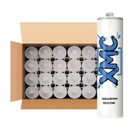 Mastic silicone acétique transparent en gros, résistant aux intempéries, colle pour aquariums et bacs à poissons, pour usage de construction, OEM disponible