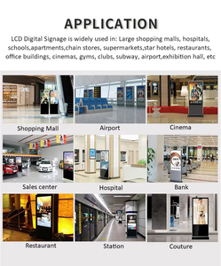 จอโฆษณา <span class=keywords><strong>WiFi</strong></span> ระบบแอนดรอยด์32 43 49 55นิ้วแบบบางเฉียบ - Product Image 2