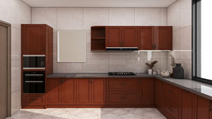 Mueble de Cocina Modular Moderno Multifuncional de Fabricación China, Mueble de Cocina de Madera Personalizado - Product Image 2