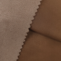 Tissu en suède scuba tricoté uni, 96 % polyester, 4 % élasthanne, 270 g/m², idéal pour les pantalons – Vente chaude