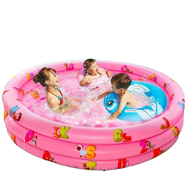 Piscina inflable de Pvc para niños y adultos, juguetes de tamaño pequeño para exteriores