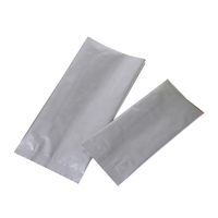 Sacs à fermeture thermique à haute barrière, en aluminium pur argent, emballage alimentaire, pochettes à gousset latérale,, en Stock