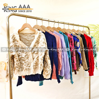 Baju Sweater Wanita Bekas Tebal Pendek, Bal Pakaian Bekas Berkualitas Tinggi, Pakaian Musim Dingin Bekas, Pacas De Ropa Usada Por Mayor De Mujer