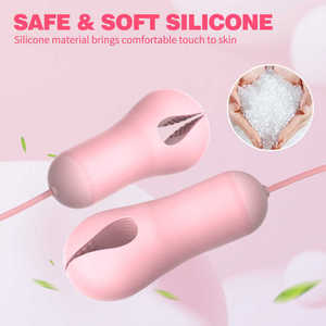 Elektrik meme kelepçe meme titreşimli masaj aleti artırıcı esaret yetişkin seks oyuncakları kadınlar için çiftler kadın bekaret teşvik - Product Image 6