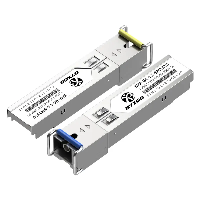 20KM 40KM 100KM 1.25G 10G CWDM SFP bidi fiber optik alıcı-verici modülü SFP +