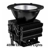 Projecteurs LED Extérieurs Étanches 65000lm 400W 6500K AC DC3030 Type Ailette Circulaire pour Grue à Tour, Usage Industriel et Commercial