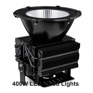 Reflector LED para Exteriores de 65000lm 400W, Tipo Aleta Circular, Resistente al Agua, 6500K AC DC3030, para Uso Industrial y Comercial - Product Image 2