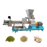 Ligne d'extrusion de céréales artificielles fortifiées pour la production de riz nutritionnel mélangé de manioc et de maïs