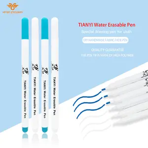 supper washable marker water erasable pen for fashion design sketch and underline on fabric