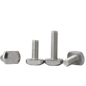 M6 M8 M10 M12 <span class=keywords><strong>DIN</strong></span> <span class=keywords><strong>912</strong></span> <span class=keywords><strong>Inox</strong></span> 303 Mango de aluminio Ranura T Perno - Product Image 2