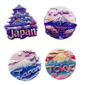 Nouveaux autocollants de réfrigérateur de montagne <span class=keywords><strong>Fuji</strong></span> 3D décoration mignonne <span class=keywords><strong>en</strong></span> résine pour cadeau commémoratif de grande valeur - Product Image 5