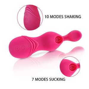 Succhiatura a <span class=keywords><strong>12</strong></span> frequenze e <span class=keywords><strong>12</strong></span> tipi di vibrazione con vibratore a forma di coniglio con clitoride da donna Sex Toy - Product Image 6