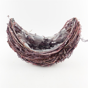 Modern Design <strong>Extra</strong> <strong>Large</strong> Outdoor <strong>Planter</strong> <strong>Cheap</strong> Pink Rattan Boat Shape Flower Pot with Home Decorative New Design for Plants - Product Image 2