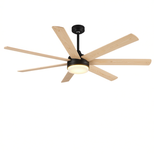 Ventilateur de plafond Db 72 Led Farmhouse avec pales en contreplaqué pour salle à manger - Product Image 1