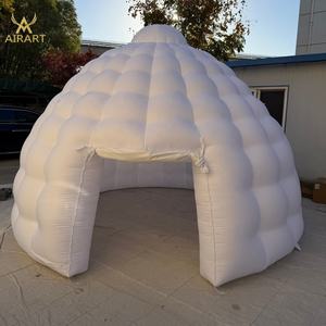Tenda Gonfiabile a Igloo Inuit per Campeggio, Giardino e Parco - Tenda a Cupola a Palloncino - Product Image 6