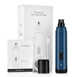 Broyeur d'ongles pour chien rechargeable portable USB amélioré-Tondeuse à ongles électrique professionnelle à 2 vitesses Produits de toilettage pour le nettoyage des animaux de compagnie - Product Image 5