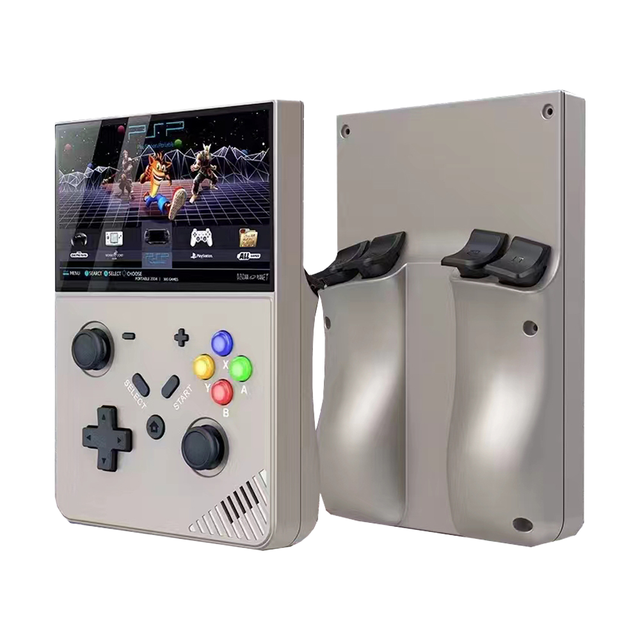 New Arrivals for Video Handheld 3.5 Inch Game Console Open Source R43 PRO Mini Retro Game Player 128GB 4000mAh Battery