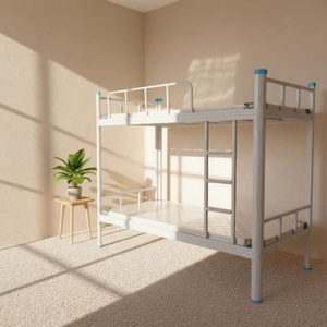 Letto <span class=keywords><strong>a</strong></span> <span class=keywords><strong>Castello</strong></span> Moderno <span class=keywords><strong>Salvaspazio</strong></span>, Vendita Diretta dalla Fabbrica Cinese, Economico per Hotel e Dormitori, Robusto Letto in Metallo - Product Image 3