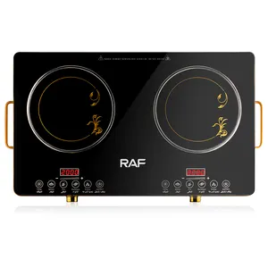 Raf chất lượng đa chức năng 2 Burner cooktops đôi cảm ứng bếp điện bếp rạng rỡ Hồng Ngoại Bếp