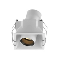 Spot encastré moderne en aluminium de haute qualité, 8W LED, sans cadre/régulier, angle optionnel réglable 15/24/38/60