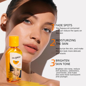 Aceite Blanqueador de Papaya para un Tono de Piel Uniforme y Radiante, Aceite Facial de Papaya para Piel Oscura - Product Image 4