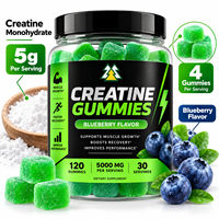 Compléments Alimentaires OEM Créatine Monohydrate Gummies Complément Sportif pour Adultes Maintenant, Compléments pour la Croissance Musculaire et l'Énergie