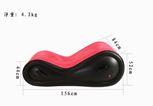 Надувной диван-стул из ПВХ для взрослых с бандажными манжетами, Эротическая кровать, бархатная мягкая мебель для гостиной для интима - Product Image 4