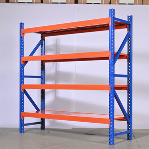 Scaffalatura Industriale Senza Bulloni, Unità di Stoccaggio in Acciaio per Ufficio, Garage, Magazzino, Sistema di Scaffalature per Pallet - Product Image 2