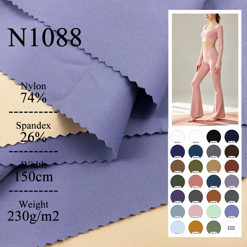 High Quality Spandex Nylon Fabric 4 Way Stretch Outdoor Sportswear Soccer Jerseys Cycling Shorts Textile