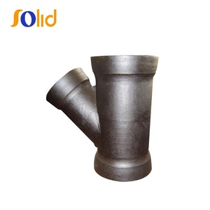 Water Line Ductile Iron Fittings Double <strong>Socket</strong> <strong>Level</strong> <strong>Invert</strong> <strong>Tee</strong> <strong>With</strong> <strong>Flange</strong> - Product Image 4