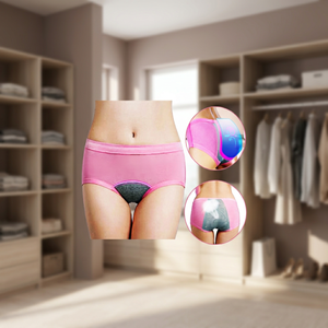 ASAP Eco-Friendly Organic 4 Layer Menstrual <b>Panties</b> Breathable Women's Seamless Wingless Design Leak Proof Quick Dry Customized - Product Image 2