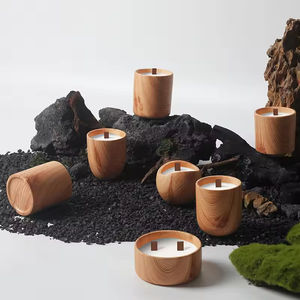 Fabrikant Keramische Kaars Container Graan Aromatherapie Beker Keramische Theelichtje Kandelaar Voor Huwelijksfeest Huisdecoratie - Product Image 1