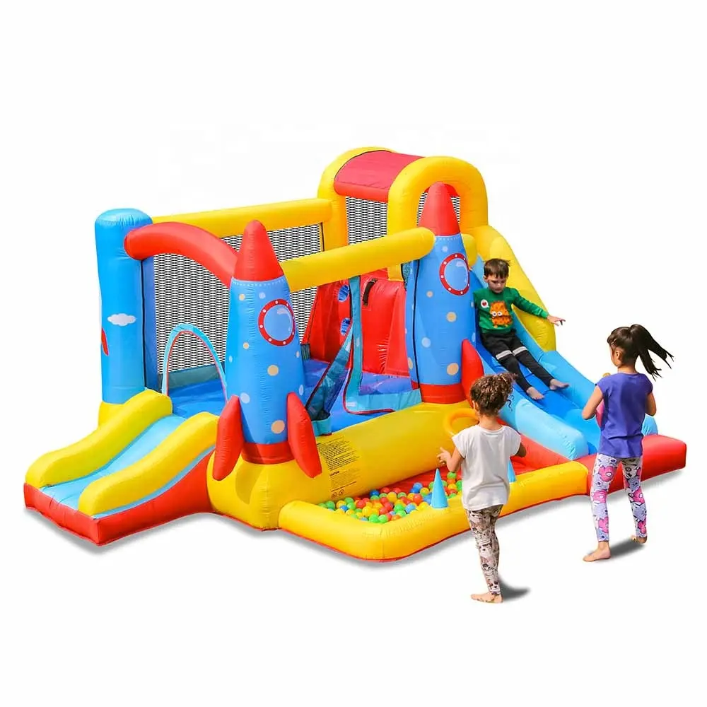 A buon mercato Per Bambini Aria Buttafuori Mini Piscina Interna con Combo Gonfiabile Castello di Salto con il Prezzo Produttore Cina