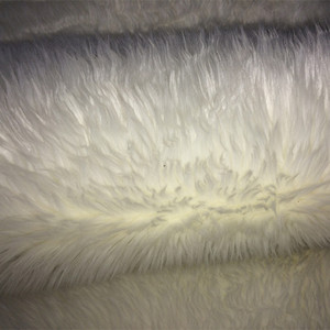 Tappeto in Acrilico a Doppio Strato Effetto Pelliccia di Pecora, Tappeto Shaggy Bianco in Finta Pelliccia, Tappeto Extra Spesso con Fondo in Camoscio - Product Image 6