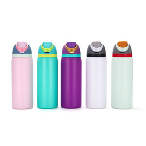 D5324 - Nueva Taza Aislada al Vacío <span class=keywords><strong>de</strong></span> Acero Inoxidable 304 <span class=keywords><strong>para</strong></span> <span class=keywords><strong>Hombre</strong></span> y Mujer, Taza <span class=keywords><strong>de</strong></span> Agua Deportiva Portátil <span class=keywords><strong>para</strong></span> Exteriores con Asa, Diseño Moderno - Product Image 5