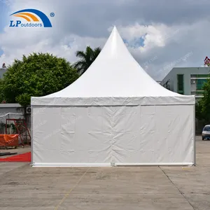 Tente de pagode Gazebo en ligne B à cadre en aluminium 6x6m pour exposition en plein air ou location d'événement de fête de mariage