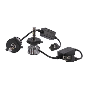 Faros delanteros de coche LED de cuatro lados T10 superbrillantes 9005/HB3/H1 foco lejano y cercano 12V lámpara frontal de nueva condición - Product Image 4