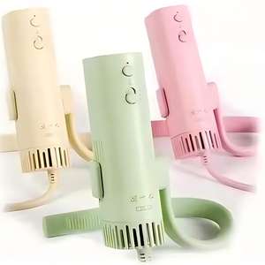 Secador de Mascotas Colgante para el Cuello, Secador de Pelo para Perros con Manos Libres, Secador de Gatos Ultraligero Colgante para el Cuello, 360 °   Ajustable para Todas las Mascotas - Product Image 1