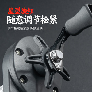 Enrouleur de moulinet de pêche avec roulement en acier inoxydable, fonctionnement fluide, accessoire de lancer de leurres pour la pêche en eau douce - Product Image 4