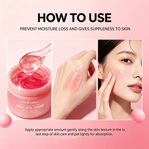 Produits de soin de la peau en marque privée, crème pour le visage à la gelée de collagène, anti-âge, raffermissante, hydratante, collagène <span class=keywords><strong>marin</strong></span> coréen, végan, OEM - Product Image 3