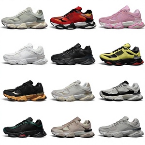 Nuevas Zapatillas Deportivas de Invierno 9060 de Gamuza con Tejido Fly Knit, Diseño para Hombre y Mujer, Color Azul Sal Marina, Plataforma Driftwood - Product Image 1