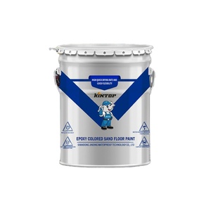 Revêtement de sol en époxy effet marbre, peinture de sol en époxy marbrée, peinture de sol auto-nivelante en sable coloré pour intérieur - Product Image 1