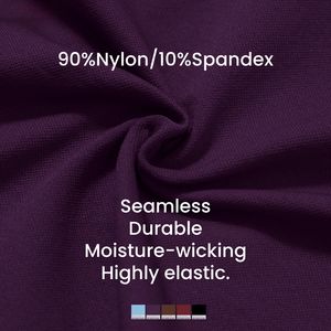 Col montant sans couture élastique coupe ajustée fermeture éclair complète haut de yoga à manches longues pour femme vêtements de sport veste à glissière d'entraînement - Product Image 4