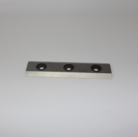 Lames industrielles personnalisées, couteaux de broyeur et de déchiqueteur robustes pour le traitement du plastique et du bois A8B